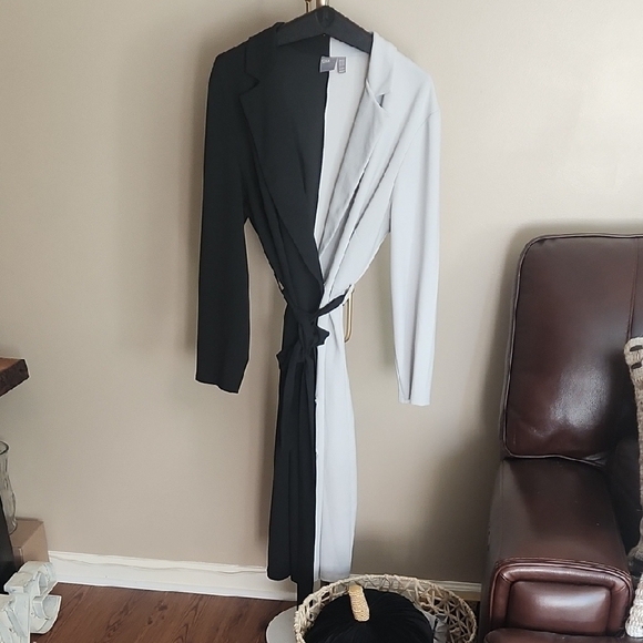 ASOS Monochrome Blazer Dress - Picture 2 of 6